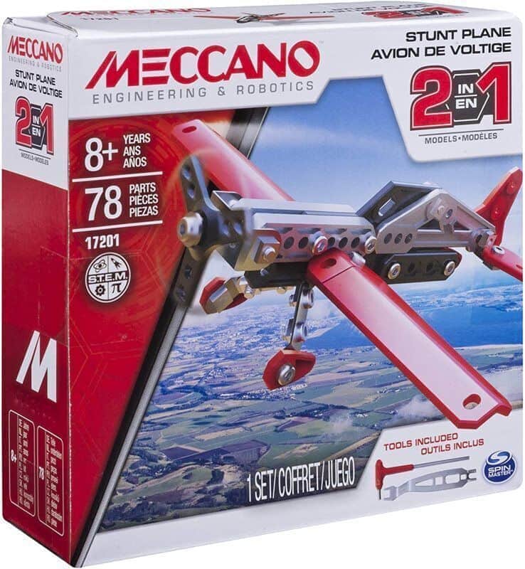 מכאנו מטוס 2 דגמים - Meccano