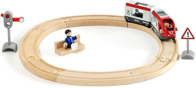 סט מסלול עגול רכבת ודמות 2