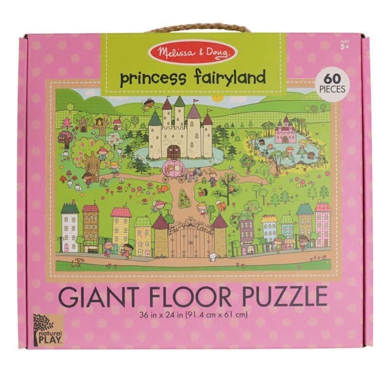 פאזל רצפה עולם הפיות והנסיכות - Melissa and Doug