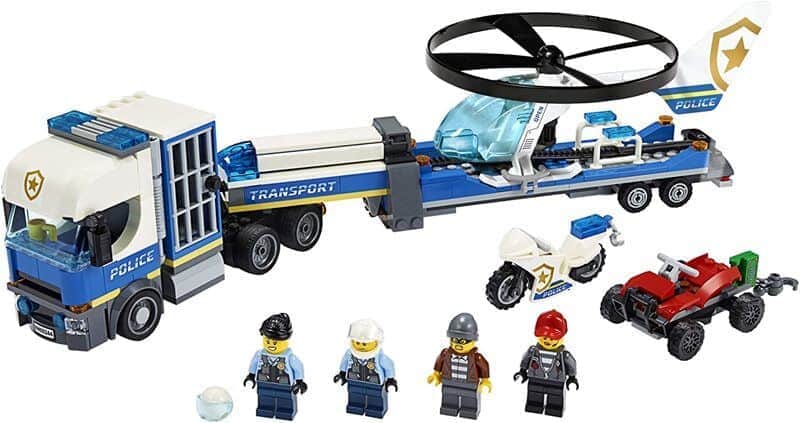 לגו סיטי מוביל המסוק המשטרתי 60244 - Lego