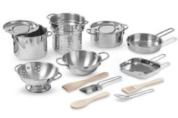 סט סירים ומחבתות לבישול 15 חלקים - Melissa and Doug