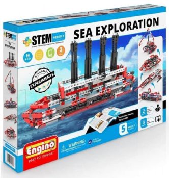 אנג'ינו חקר הים- Engino STEM – ערכת הרכבה לילדים