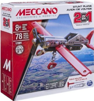 מכאנו מטוס 2 דגמים - Meccano